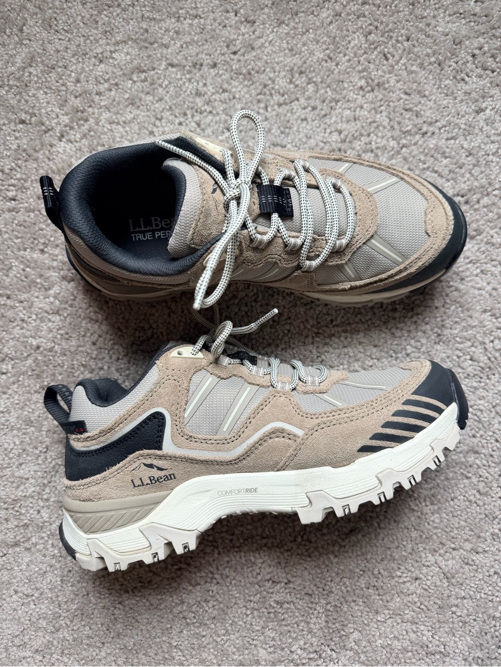 L.L. Bean Women’s Trail Model X Waterproof Hiking Shoes 7.5